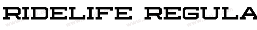 Ridelife regular字体转换 Ridelife regular字体转换